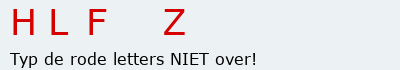 Bevestigingscode
