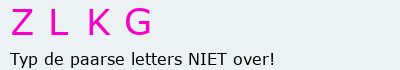Bevestigingscode