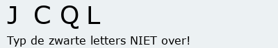 Bevestigingscode