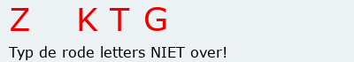 Bevestigingscode