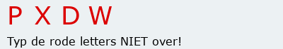 Bevestigingscode