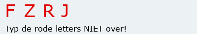 Bevestigingscode