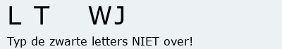 Bevestigingscode
