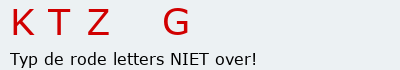 Bevestigingscode
