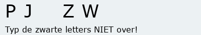 Bevestigingscode