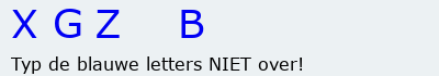 Bevestigingscode