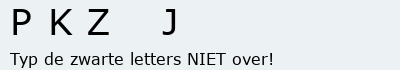 Bevestigingscode
