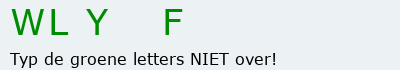 Bevestigingscode
