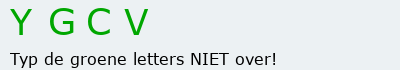 Bevestigingscode