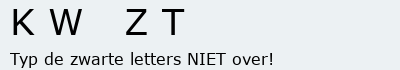 Bevestigingscode
