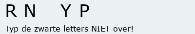 Bevestigingscode