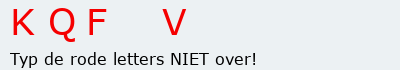 Bevestigingscode