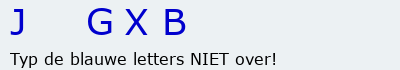 Bevestigingscode