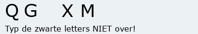 Bevestigingscode