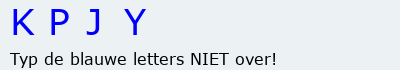 Bevestigingscode
