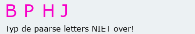 Bevestigingscode