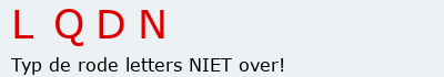 Bevestigingscode