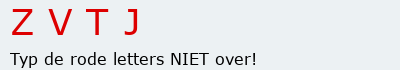 Bevestigingscode