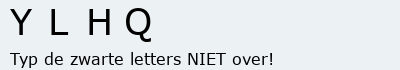 Bevestigingscode