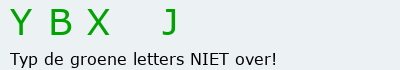 Bevestigingscode