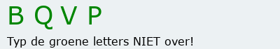 Bevestigingscode