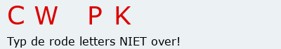 Bevestigingscode