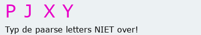 Bevestigingscode