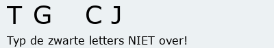 Bevestigingscode
