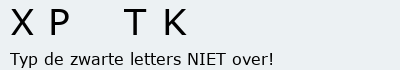 Bevestigingscode