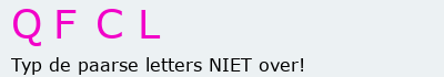 Bevestigingscode