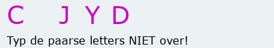Bevestigingscode