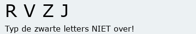 Bevestigingscode