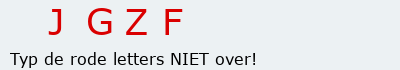 Bevestigingscode