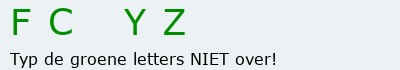 Bevestigingscode