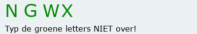 Bevestigingscode