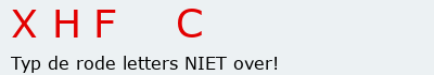 Bevestigingscode