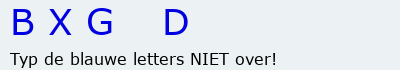 Bevestigingscode