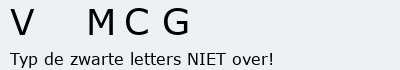 Bevestigingscode