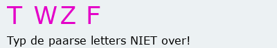 Bevestigingscode