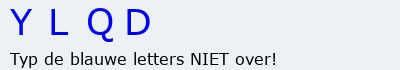 Bevestigingscode