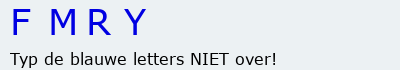 Bevestigingscode