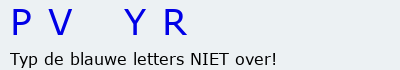 Bevestigingscode