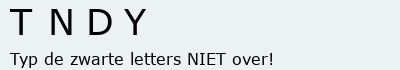 Bevestigingscode