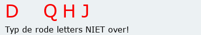Bevestigingscode
