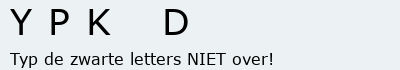 Bevestigingscode