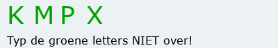 Bevestigingscode