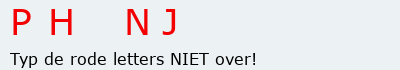 Bevestigingscode