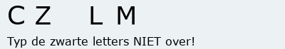 Bevestigingscode