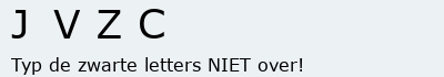 Bevestigingscode