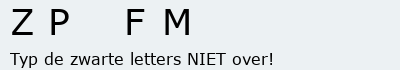 Bevestigingscode